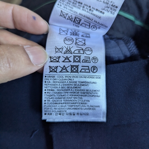 Banana Republic Women Size 0 Petite Sloan Dress Pants Slim Fit Office Chic Work - Picture 10 of 13